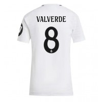 Camisa de time de futebol Real Madrid Federico Valverde #8 Replicas 1º Equipamento Feminina 2024-25 Manga Curta